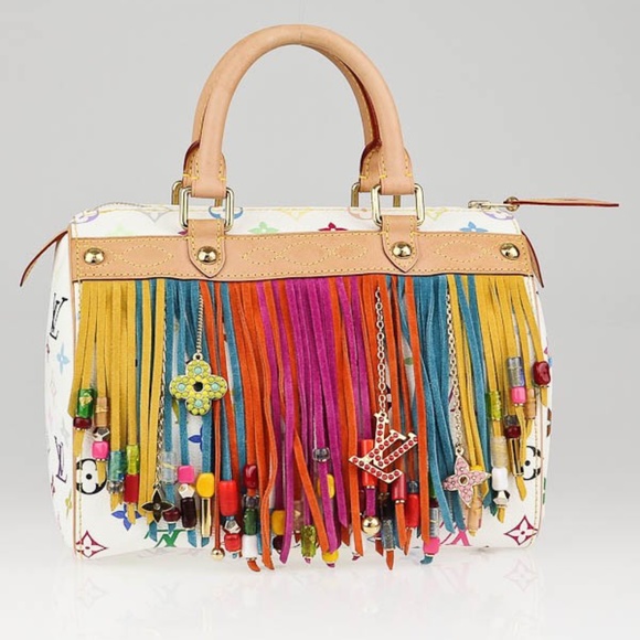 Louis Vuitton Handbags - Louis Vuitton Limited Ed. Fringe Speedy 25 Satchel